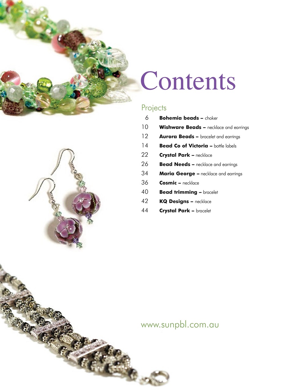 Creative Beading Preview Pages