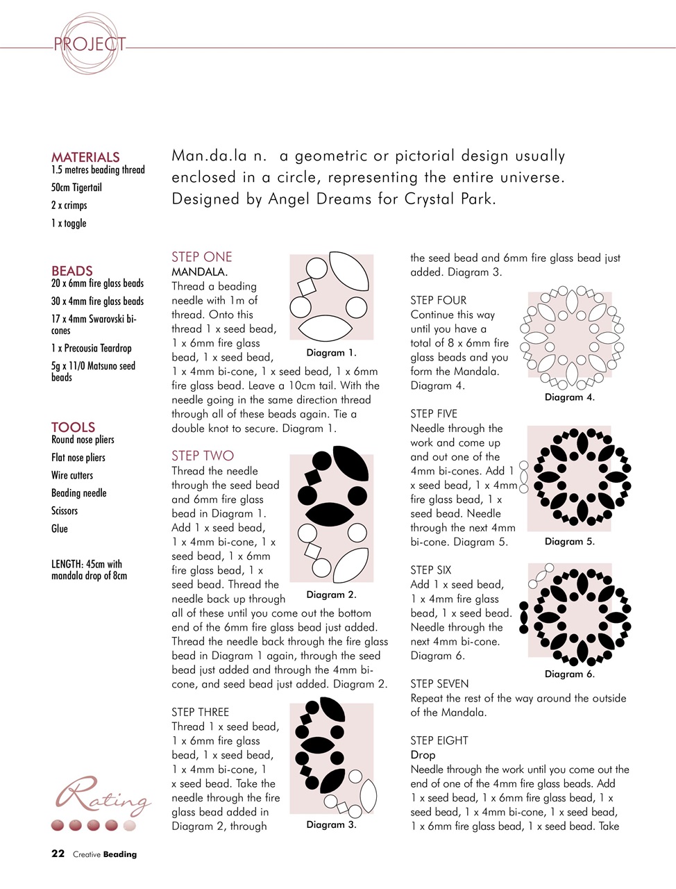 Creative Beading Preview Pages