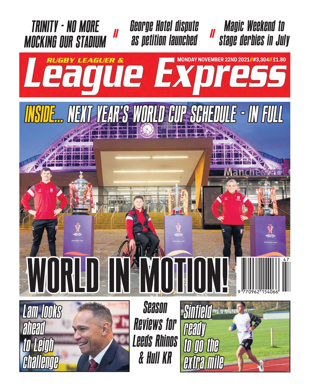 League Express Preview Pages