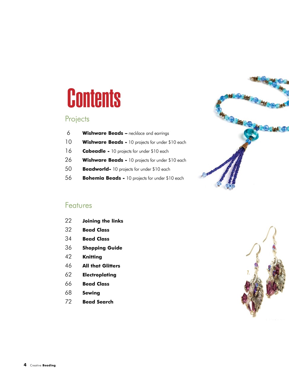 Creative Beading Preview Pages