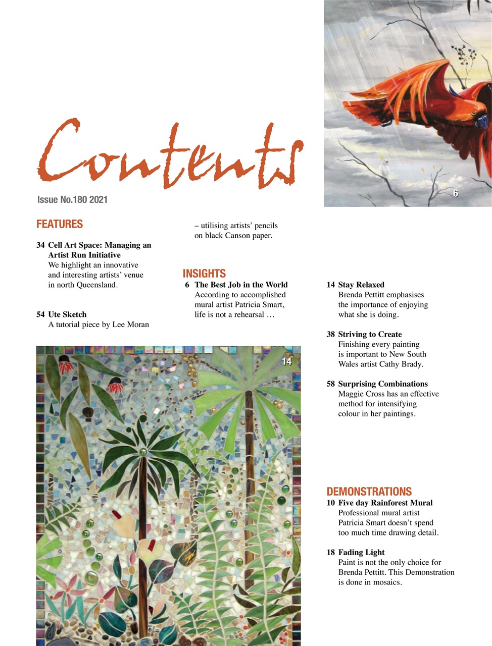 Artist's Palette Preview Pages