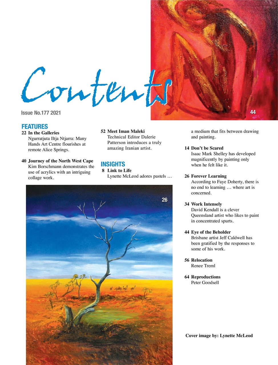 Artist's Palette Preview Pages