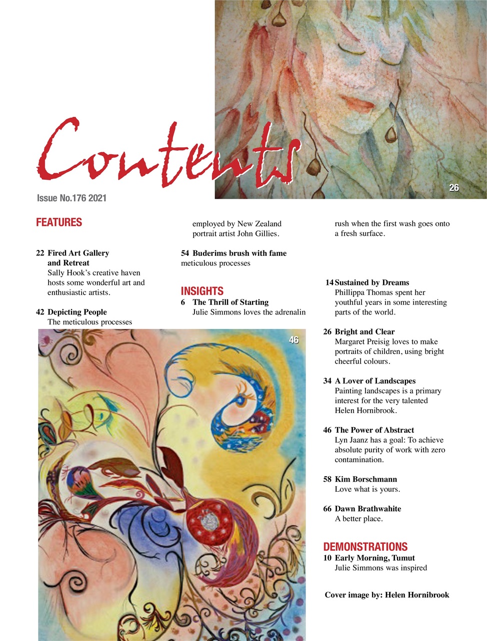 Artist's Palette Preview Pages