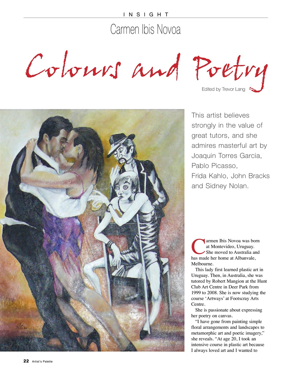 Artist's Palette Preview Pages