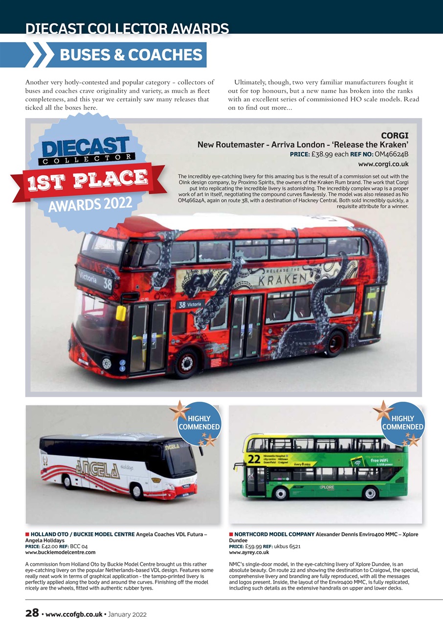 Diecast Collector Preview Pages