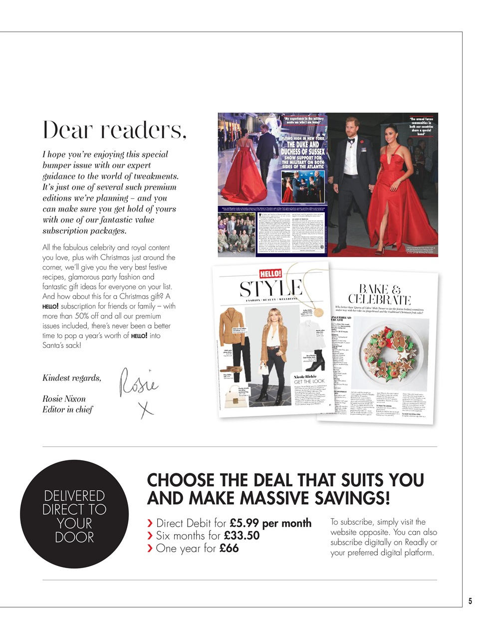 Hello! Magazine Preview Pages