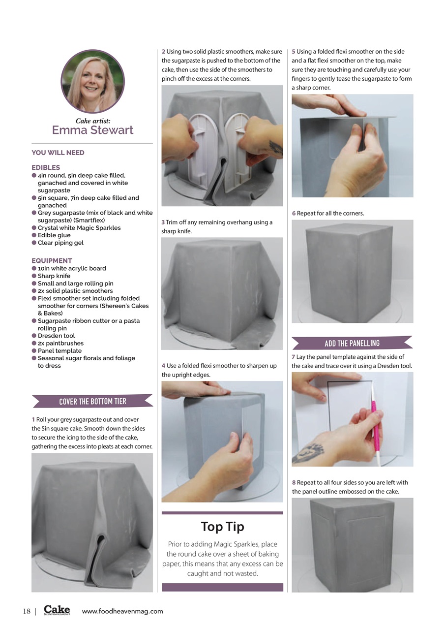Cake Decoration & Sugarcraft Magazine Preview Pages