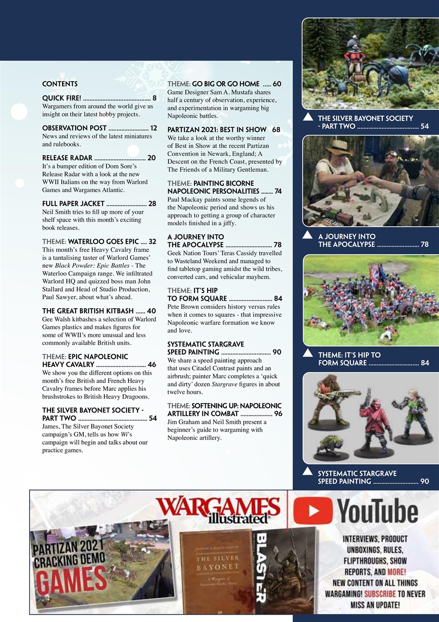 Wargames Illustrated Preview Pages