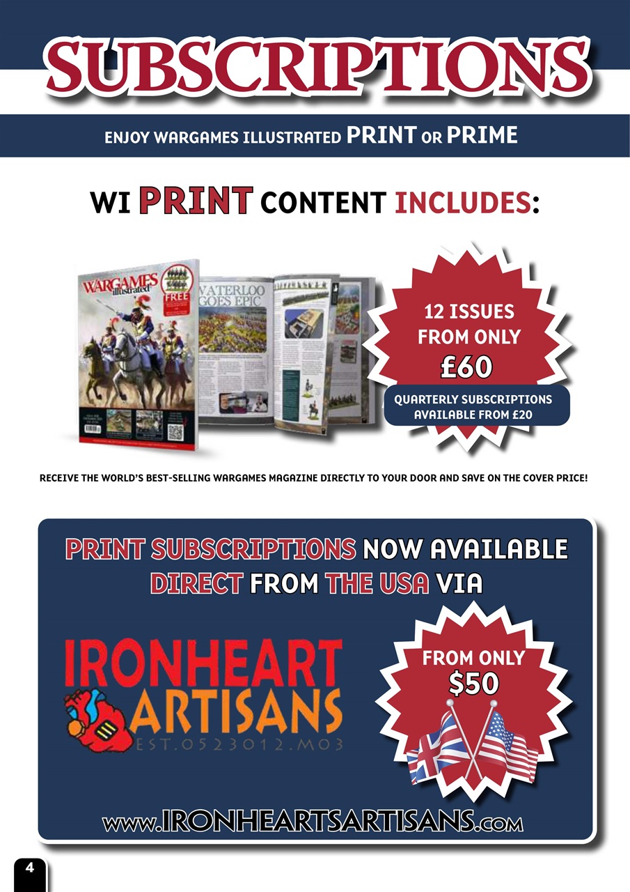 Wargames Illustrated Preview Pages