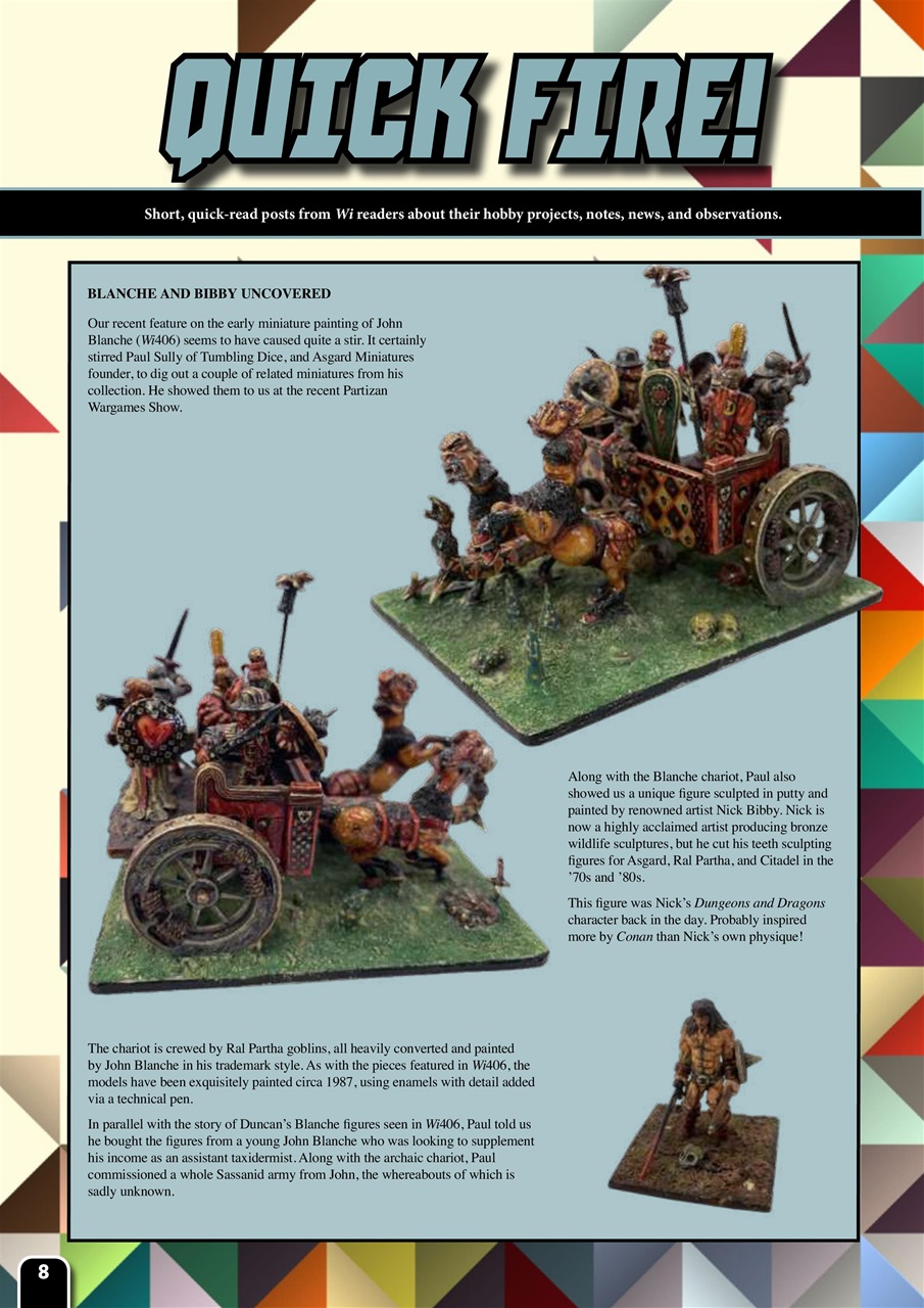 Wargames Illustrated Preview Pages
