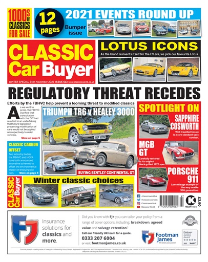 Classic Car Buyer issue 