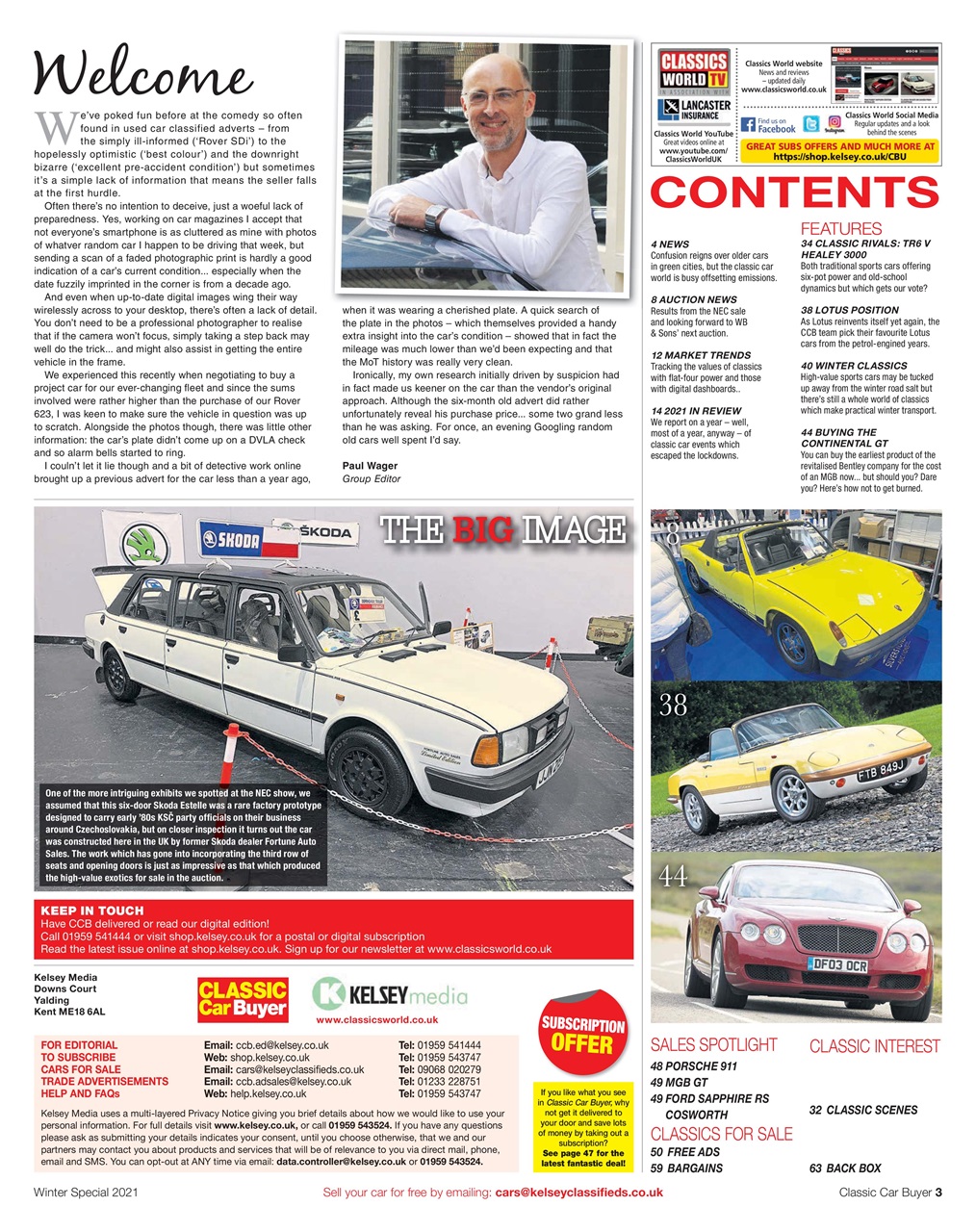 Classic Car Buyer Preview Pages