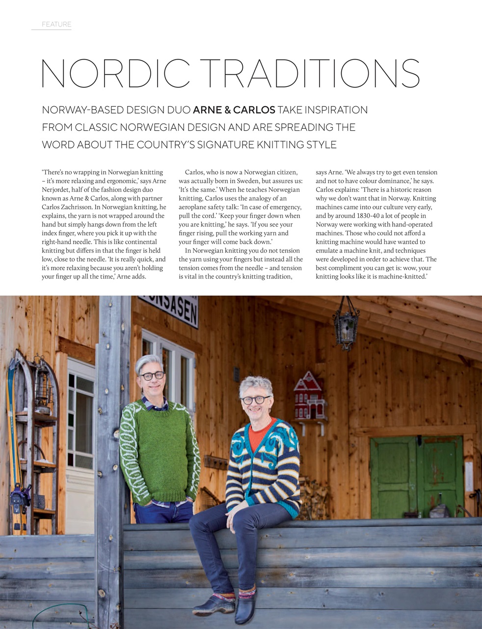 Knitting Preview Pages