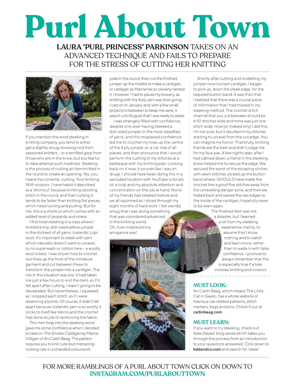 Knitting Preview Pages