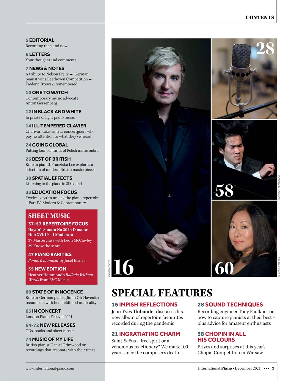 International Piano Preview Pages