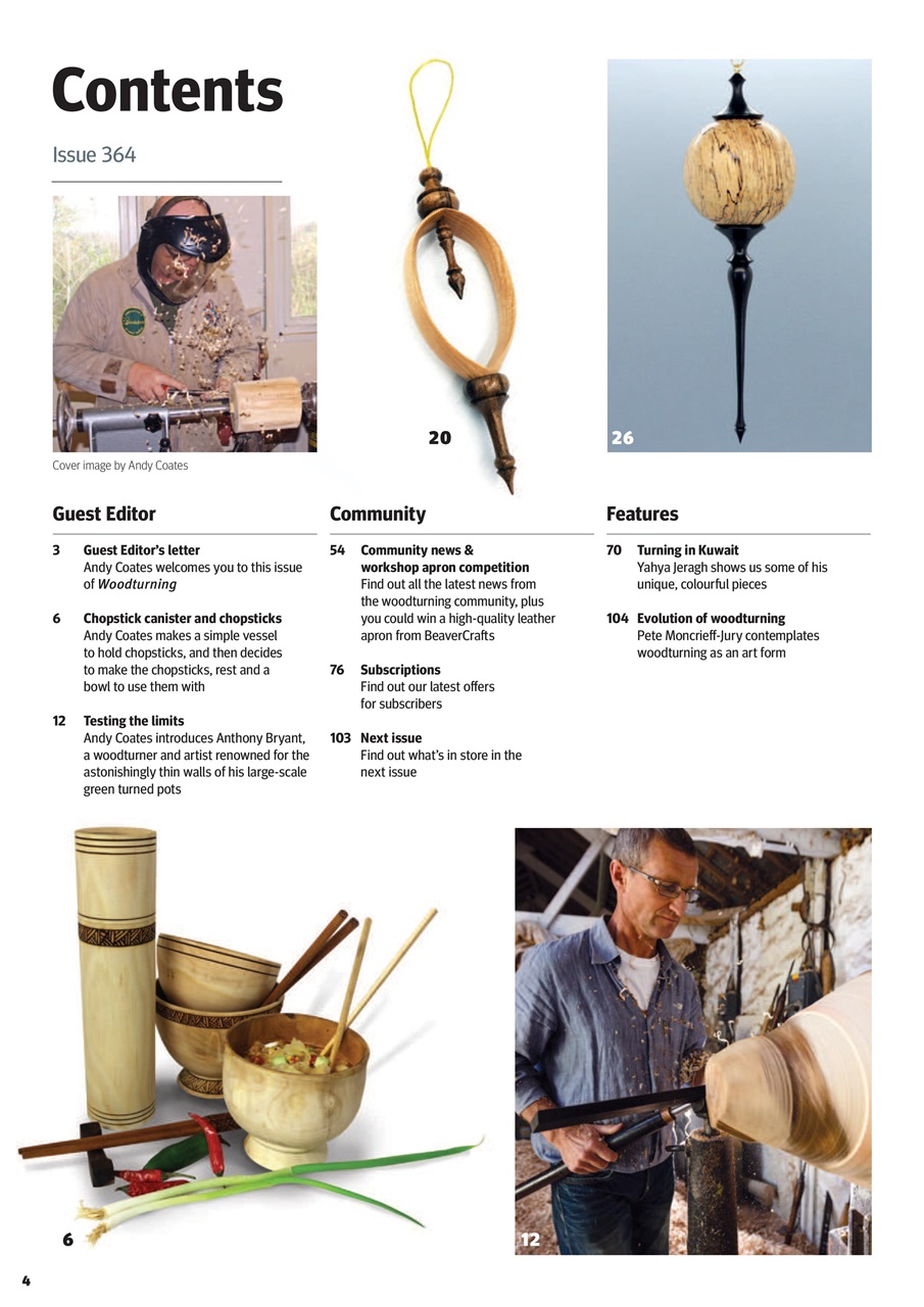 Woodturning Preview Pages