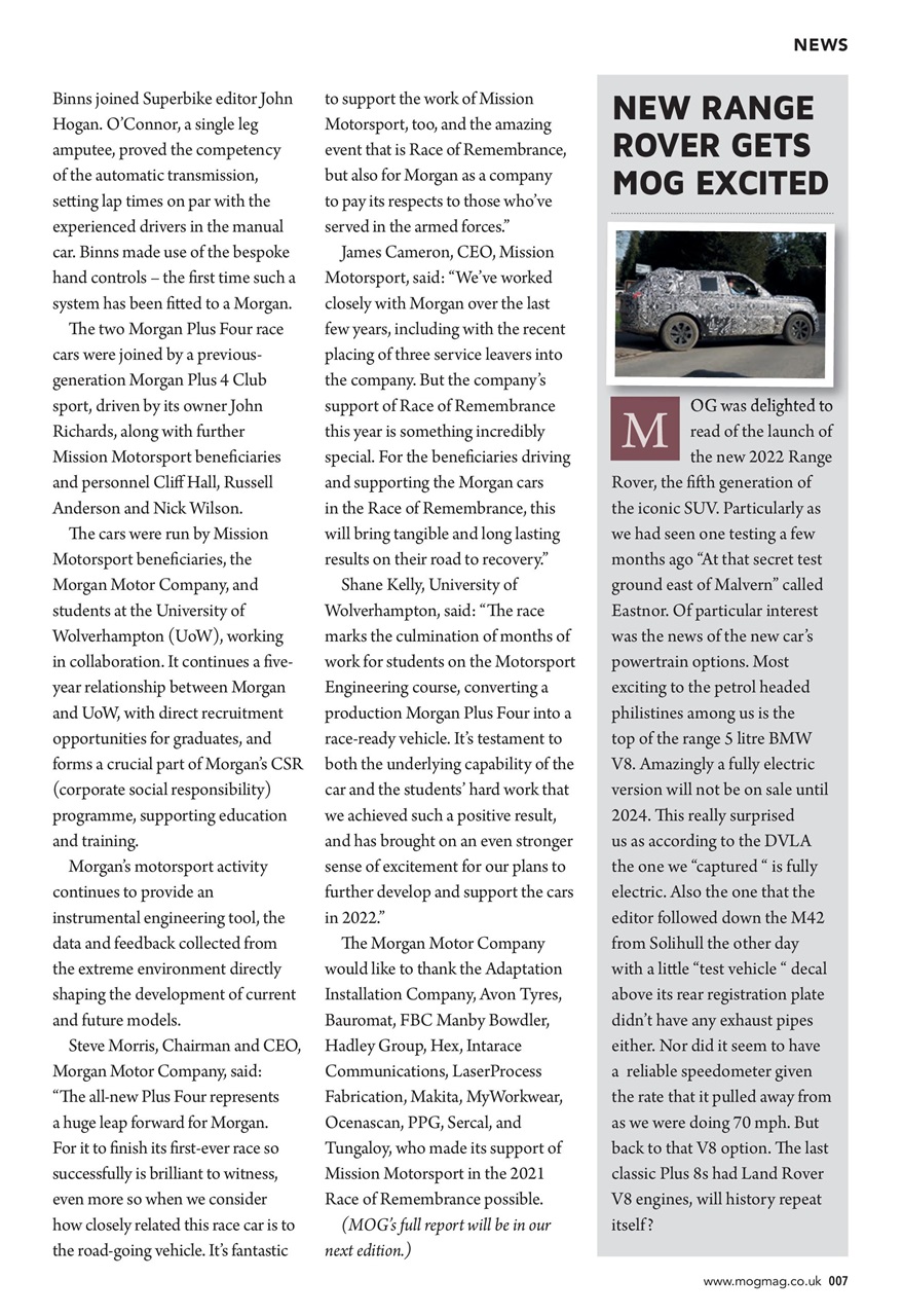 MOG Magazine Preview Pages