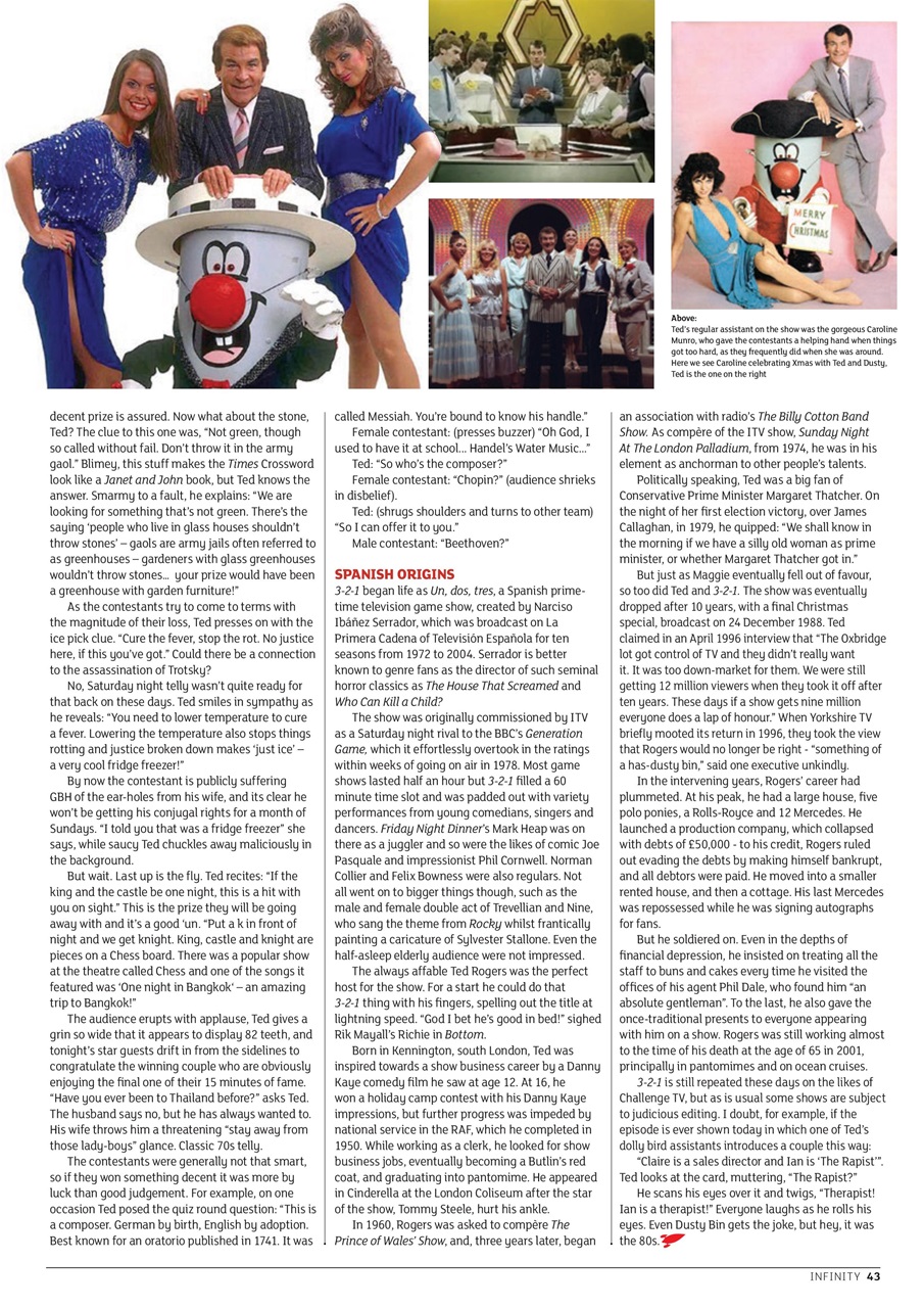 Infinity Magazine Preview Pages