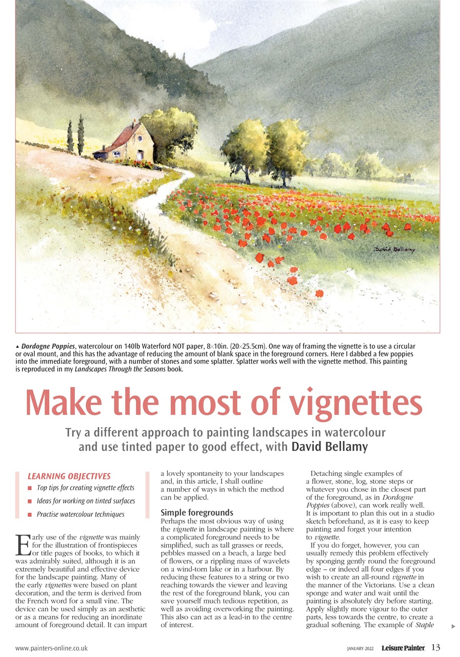 Leisure Painter & The Artist Preview Pages