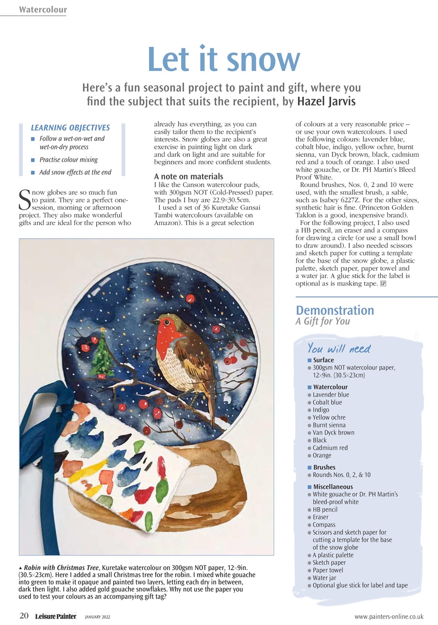 Leisure Painter & The Artist Preview Pages