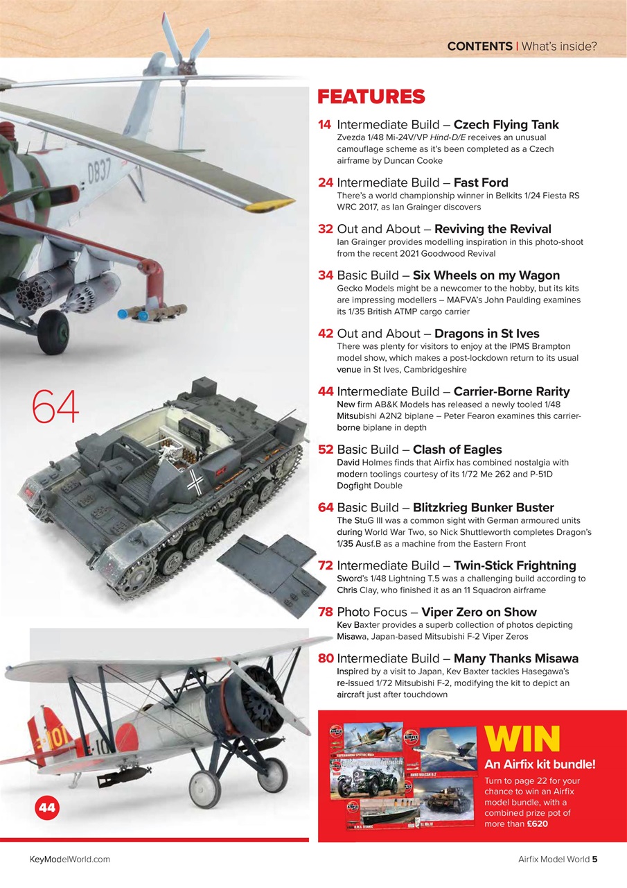 Airfix Model World Preview Pages