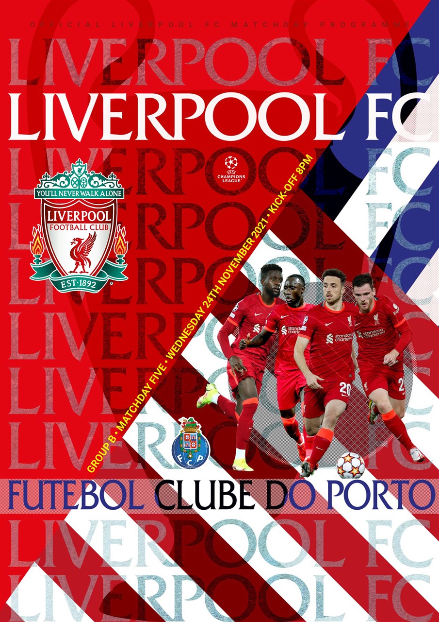Liverpool FC Programmes Preview Pages