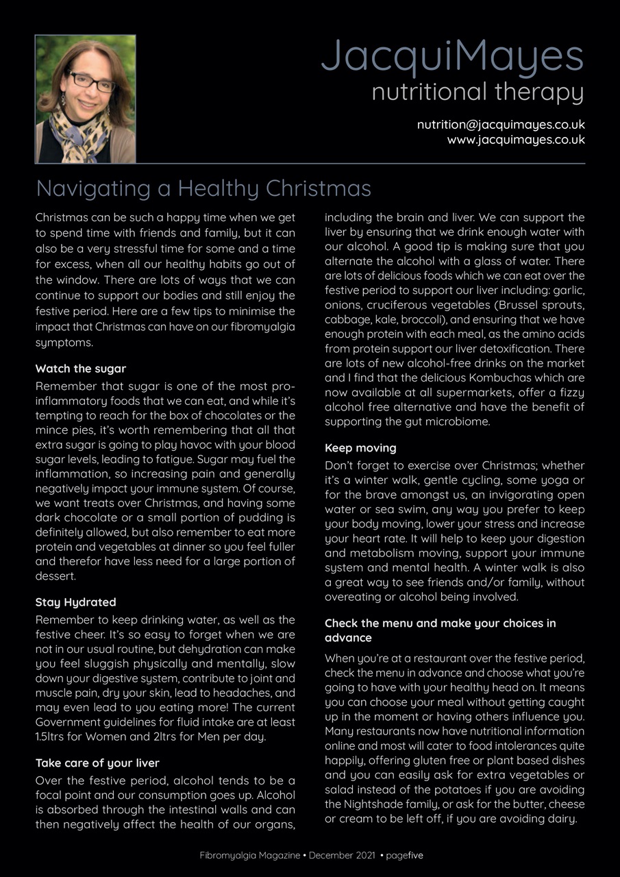 Fibromyalgia Magazine Preview Pages