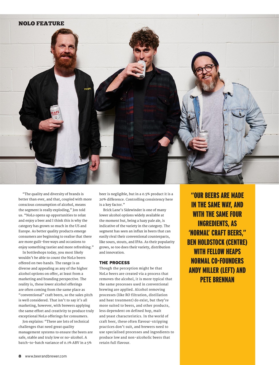 Beer and Brewer Preview Pages