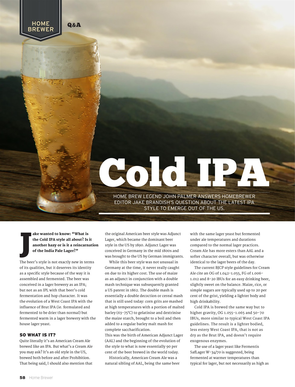 Beer and Brewer Preview Pages