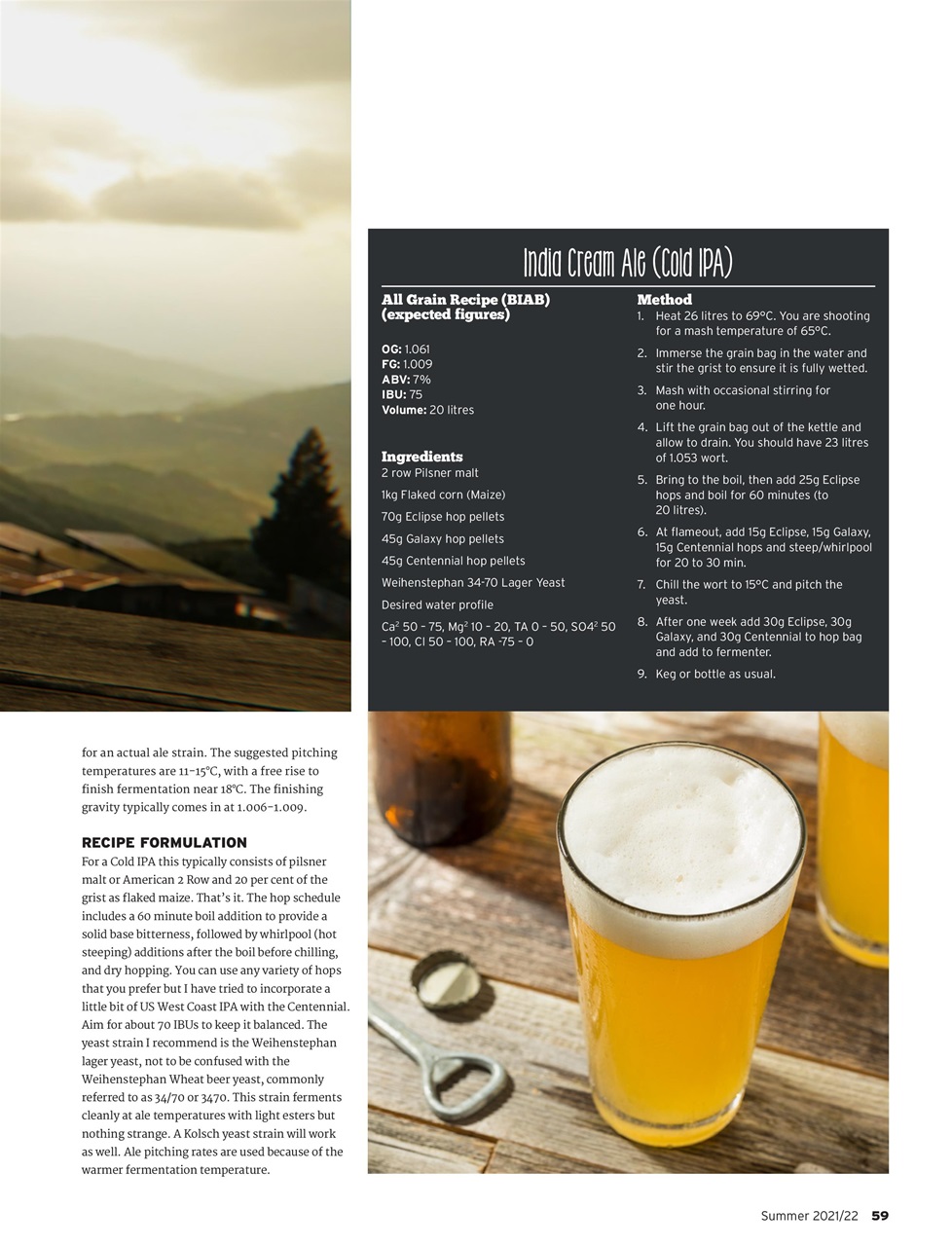 Beer and Brewer Preview Pages
