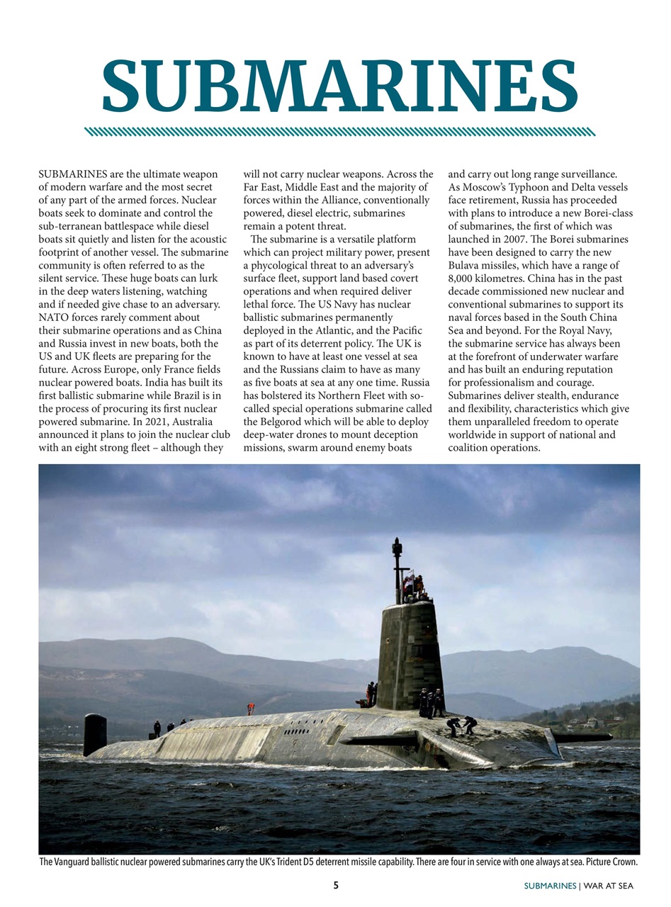 War at Sea Preview Pages