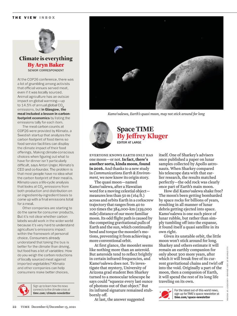 TIME Magazine Europe Preview Pages