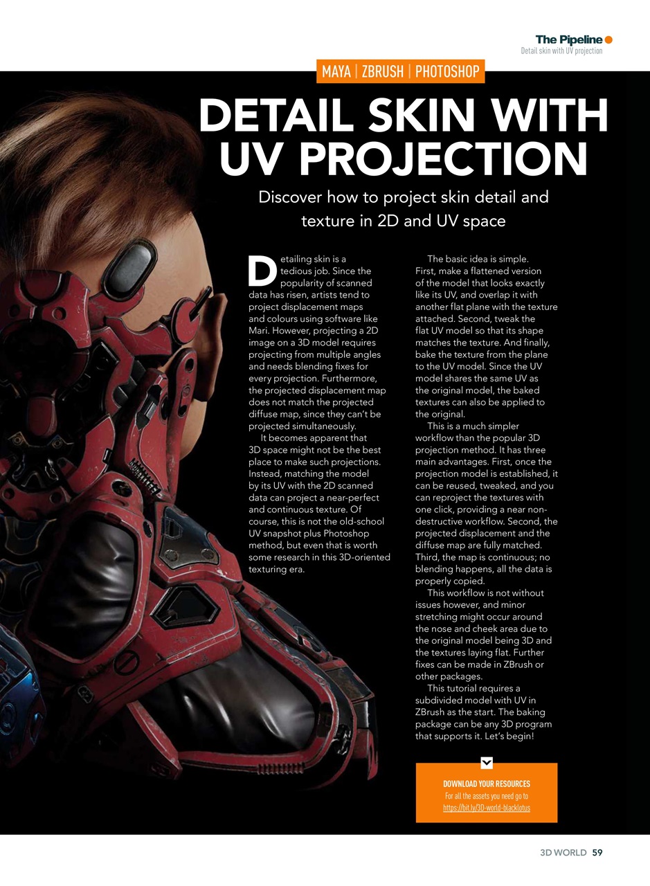 3D World Preview Pages