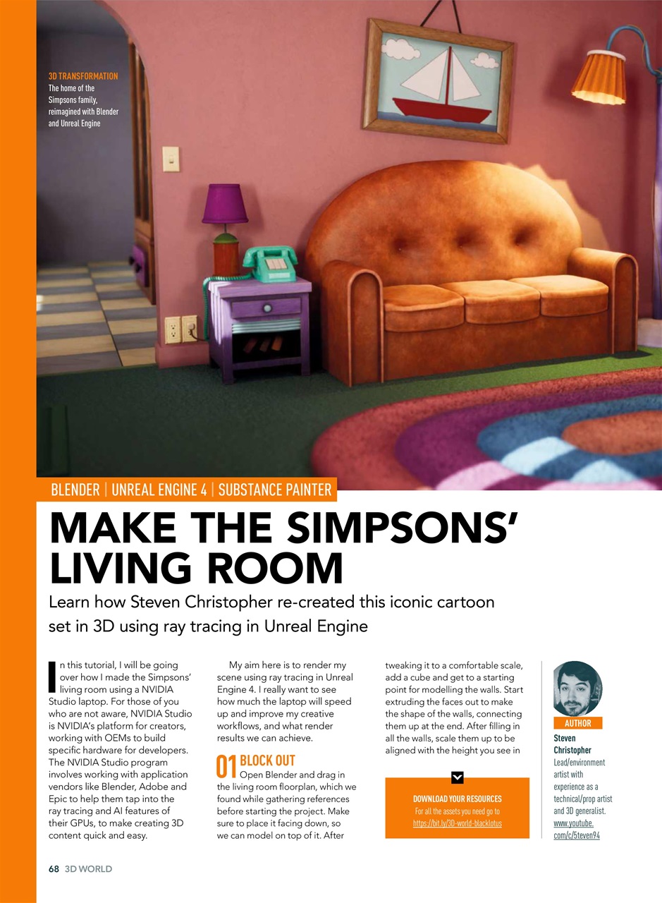 3D World Preview Pages