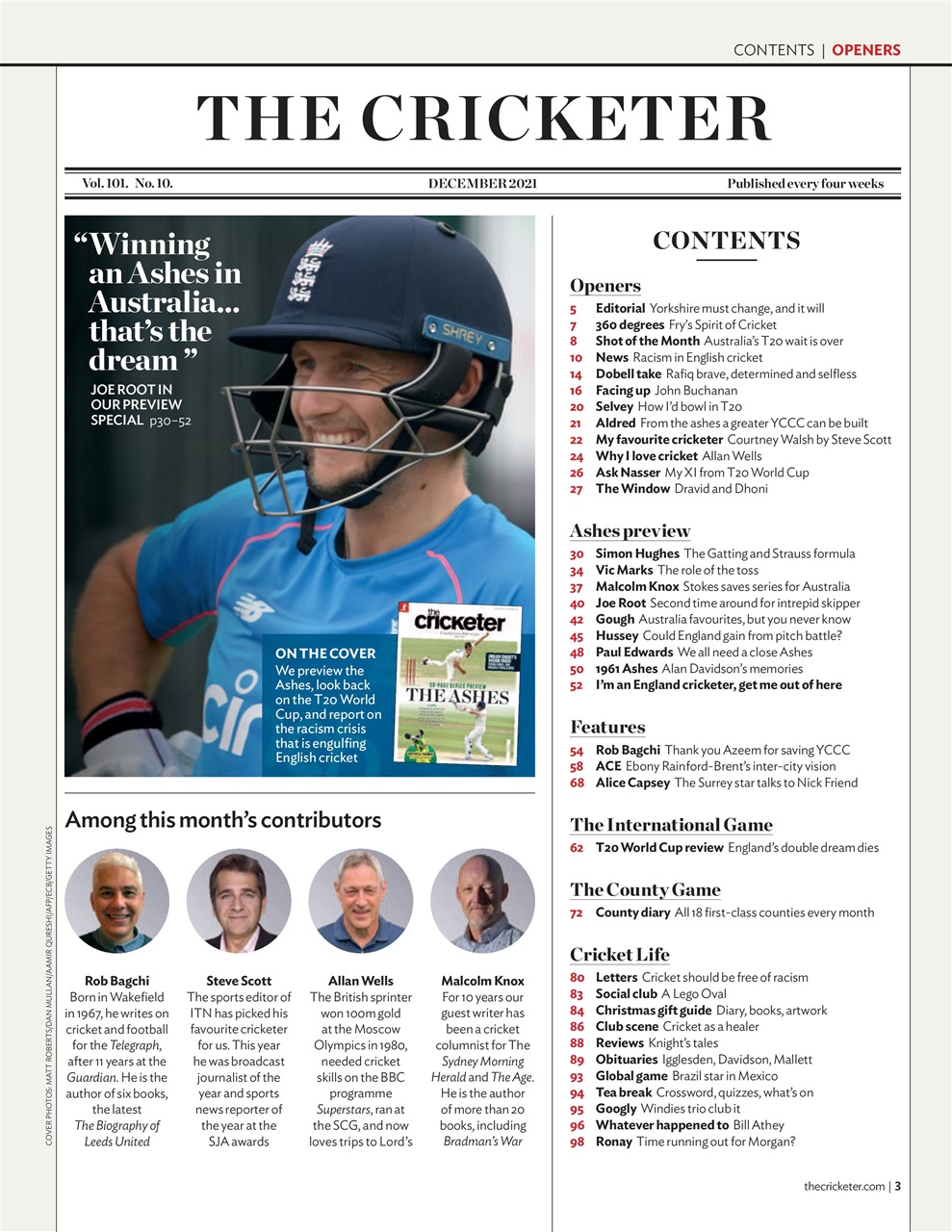 The Cricketer Magazine Preview Pages