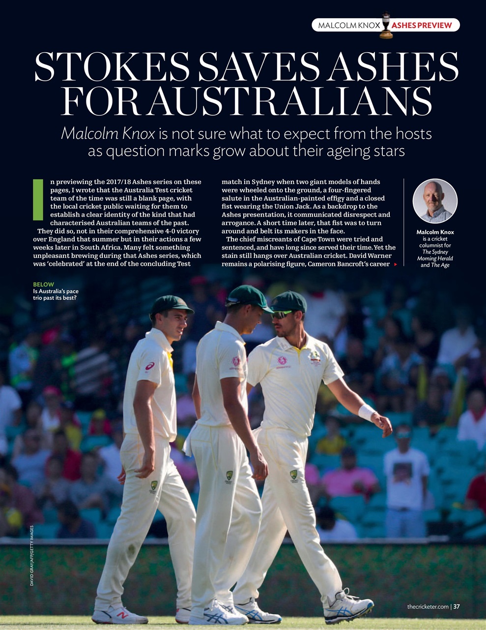 The Cricketer Magazine Preview Pages