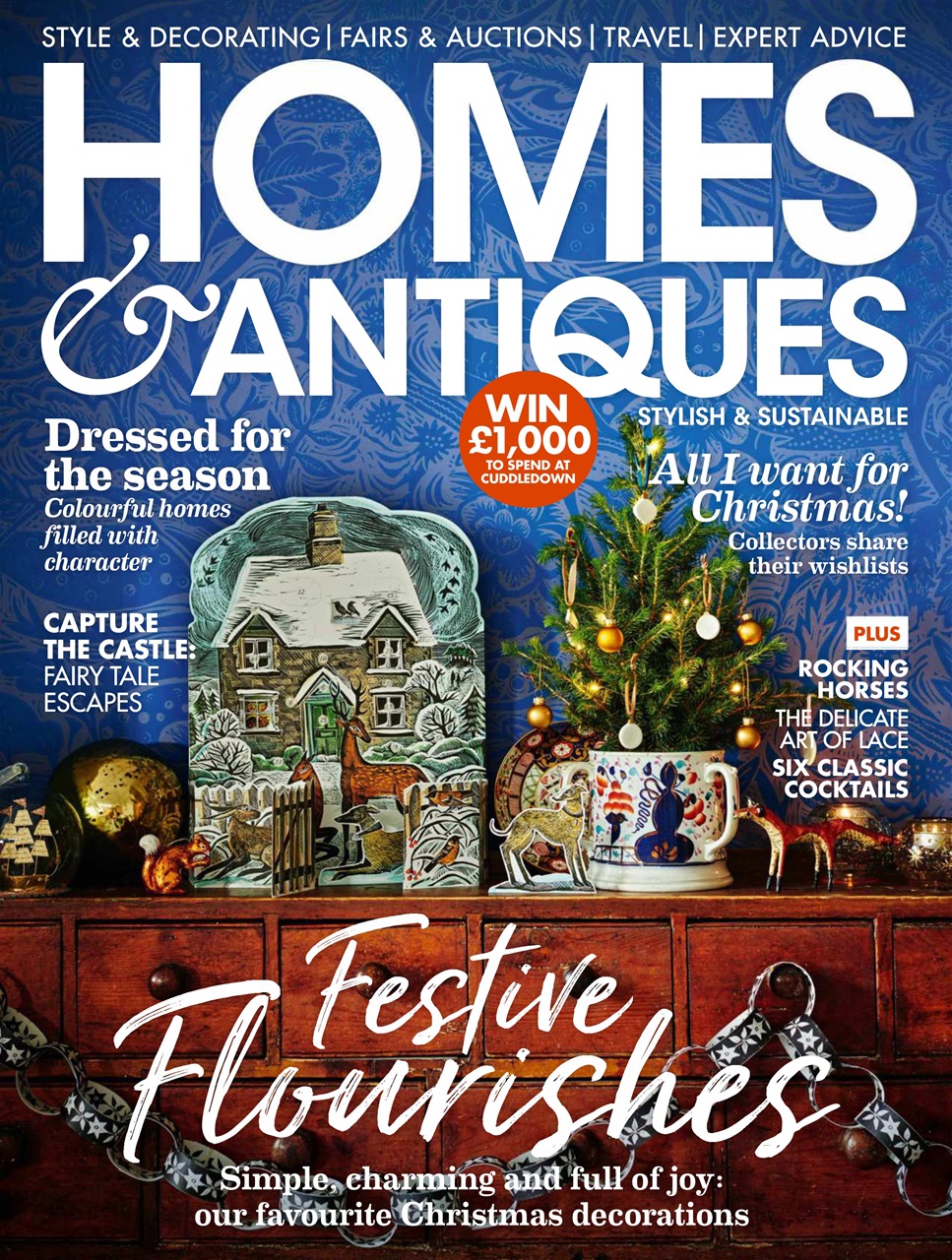 Homes & Antiques Magazine Preview Pages