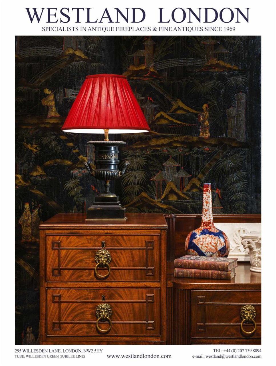 Homes & Antiques Magazine Preview Pages