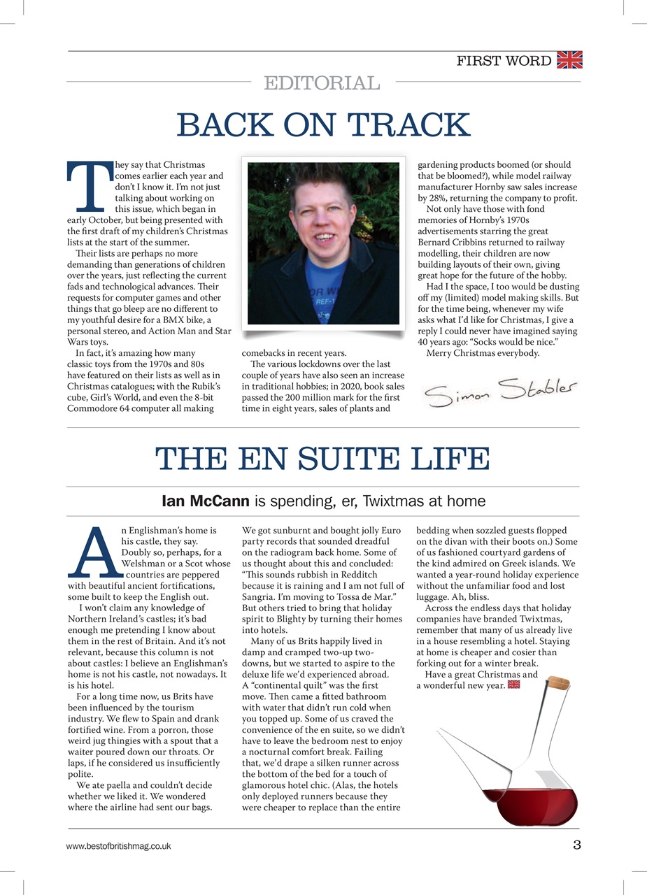 Best of British Preview Pages