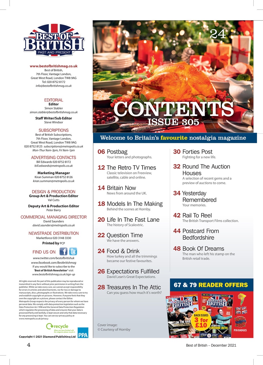 Best of British Preview Pages