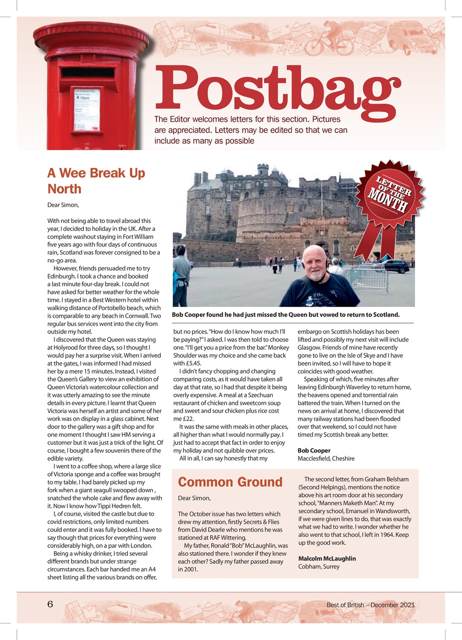 Best of British Preview Pages