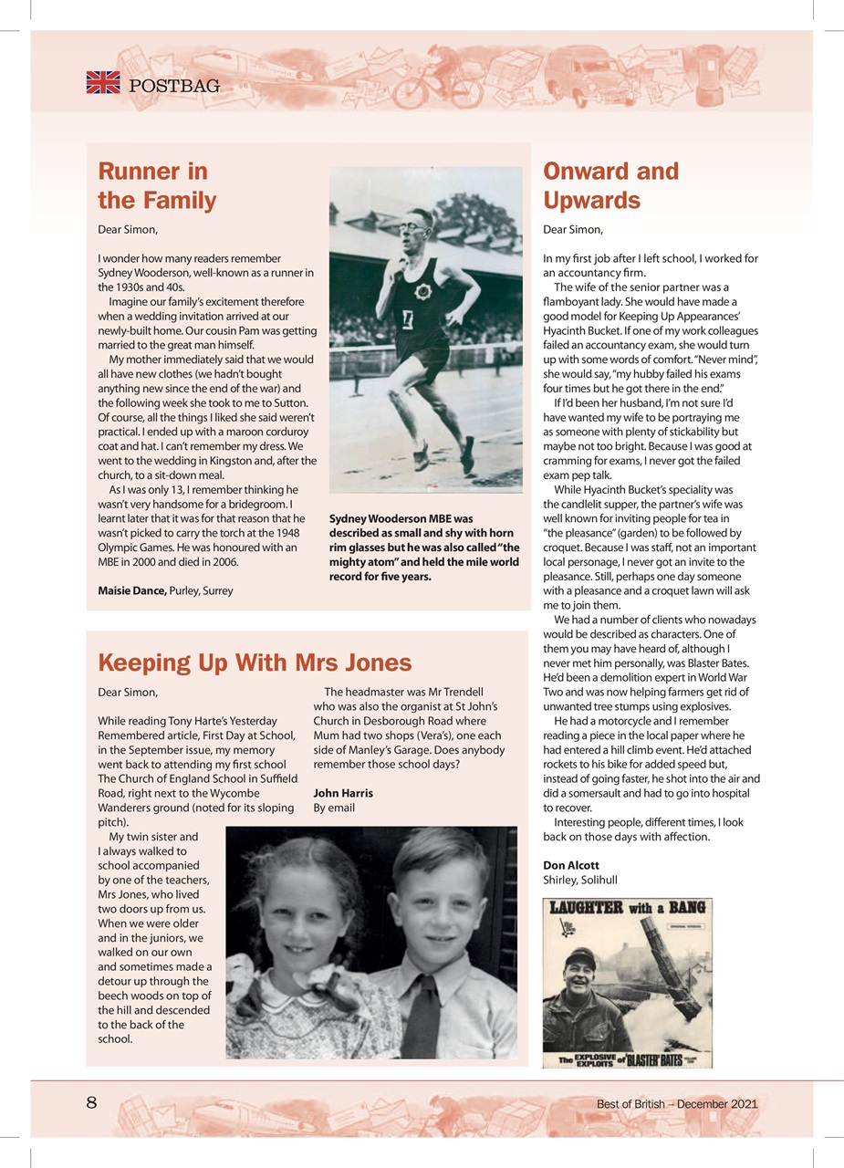 Best of British Preview Pages