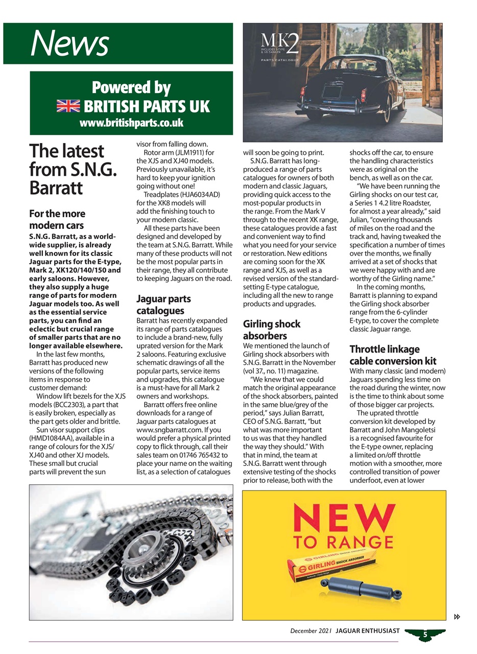 Jaguar Enthusiast Preview Pages