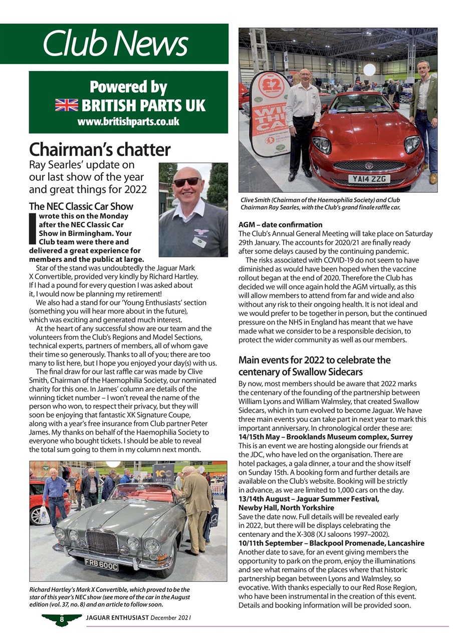 Jaguar Enthusiast Preview Pages