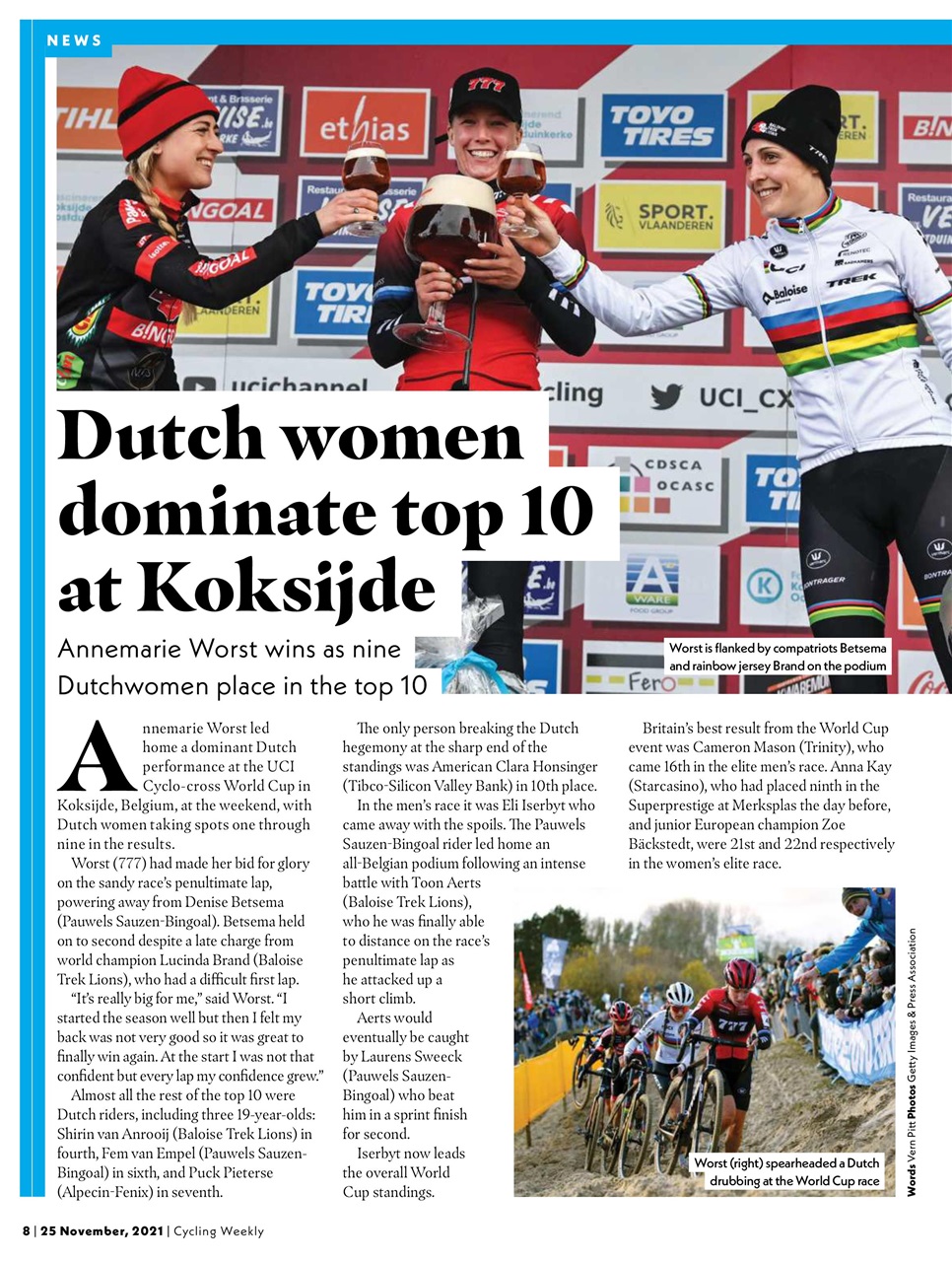Cycling Weekly Preview Pages