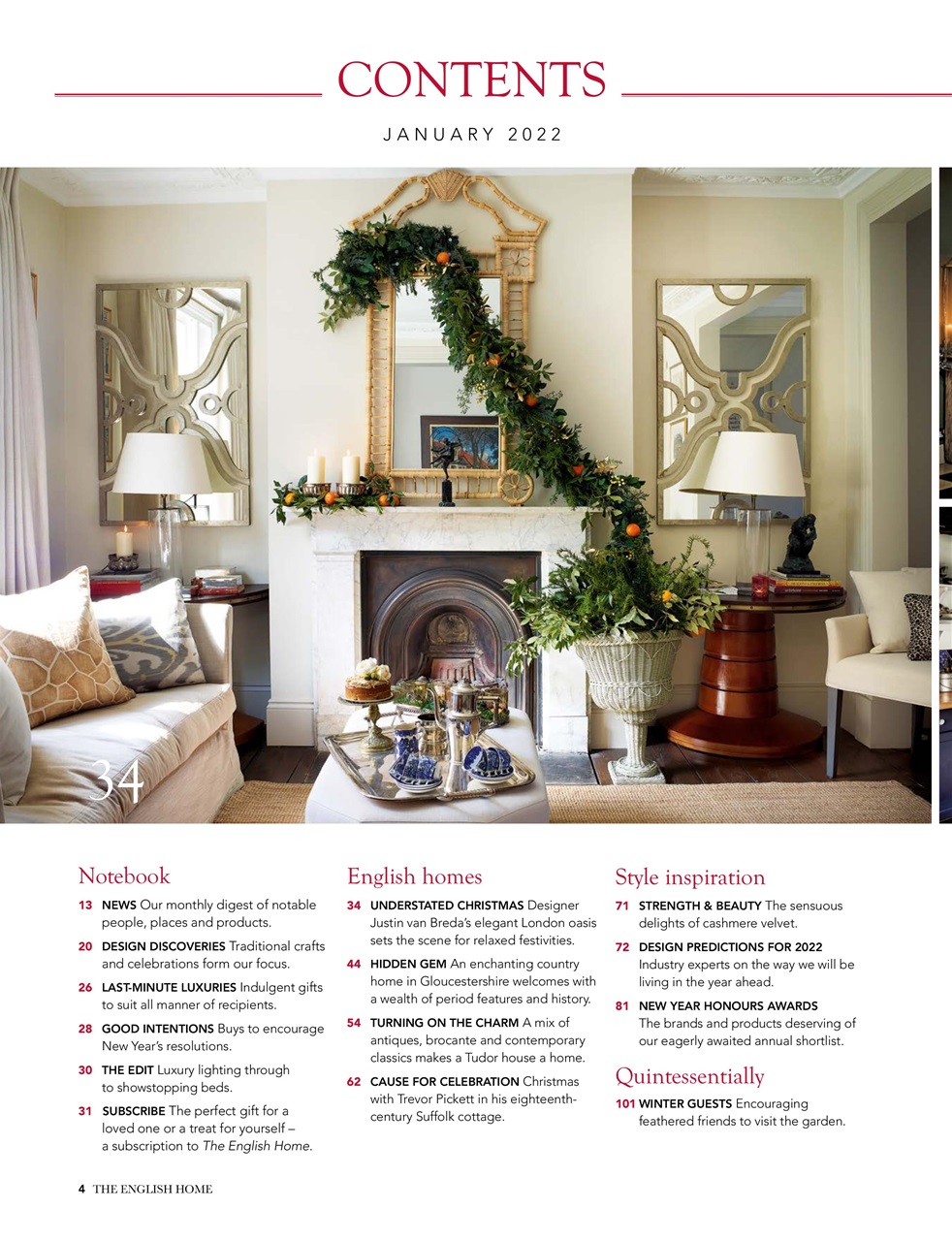 The English Home Preview Pages