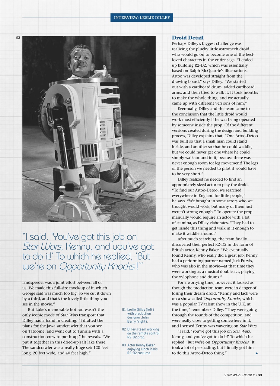 Star Wars Insider Preview Pages