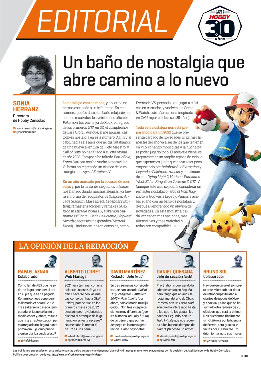 Hobby Consolas Preview Pages