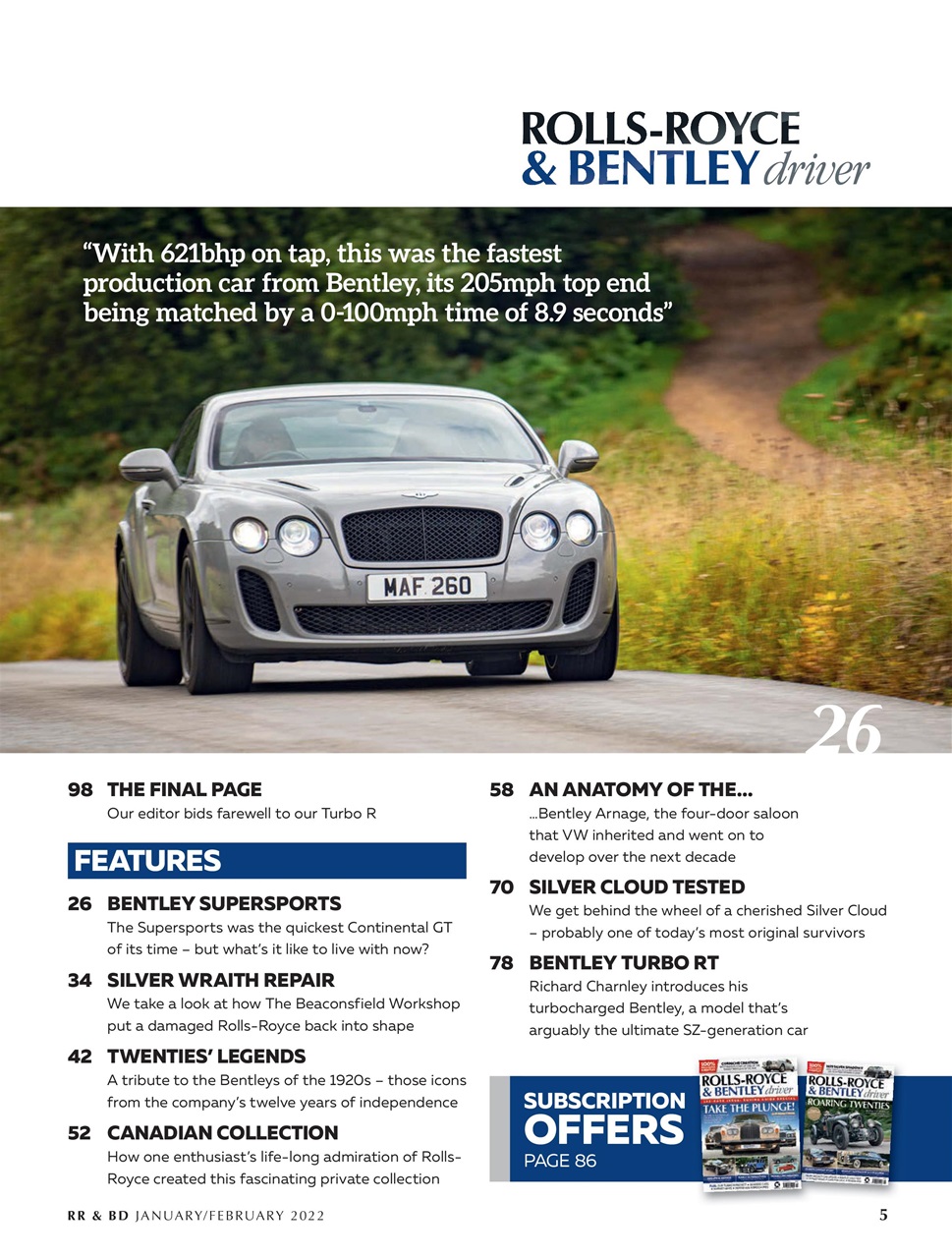 Rolls-Royce & Bentley Driver Preview Pages
