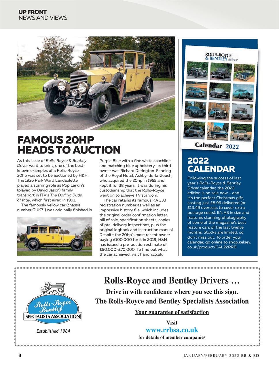 Rolls-Royce & Bentley Driver Preview Pages